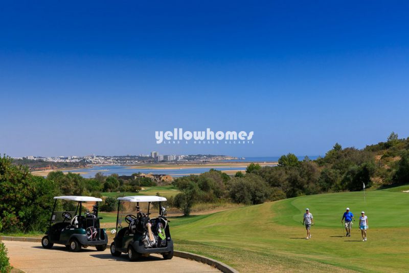Unique building plots with golf and sea view in 5* Golf Resort near Lagos